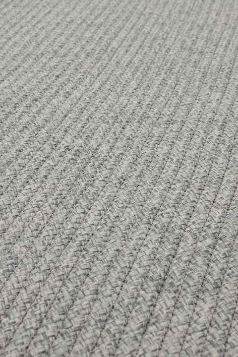 Koza Home Cesta American Service Handmade Cotton Gray Jute Knitted Decorative Plain Runner 37x136cm 9685 37 x 136