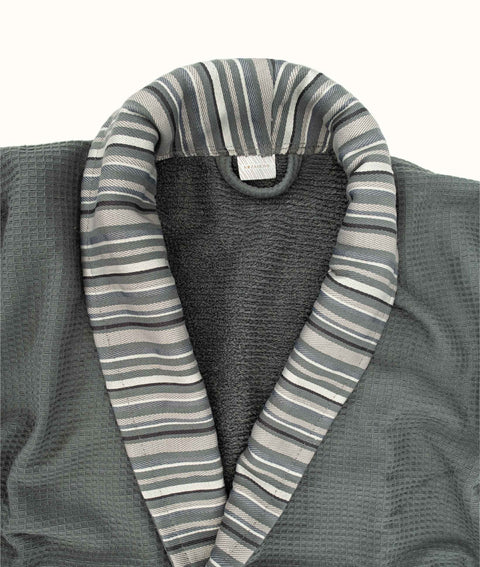 Koza Home Limira Set of 2 Green Cotton 1 Bathrobe L-XL 1 Dowry Towel 50x90 2235 L-XL