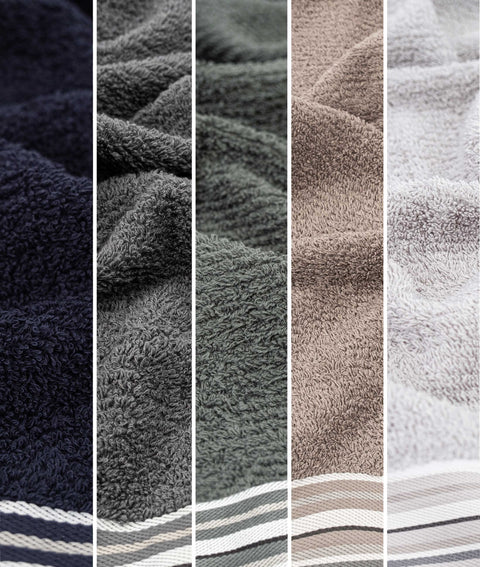 Koza Home Limira 5-Piece Multicolored Face Dowry Towel 50x90 2248 50 x 90