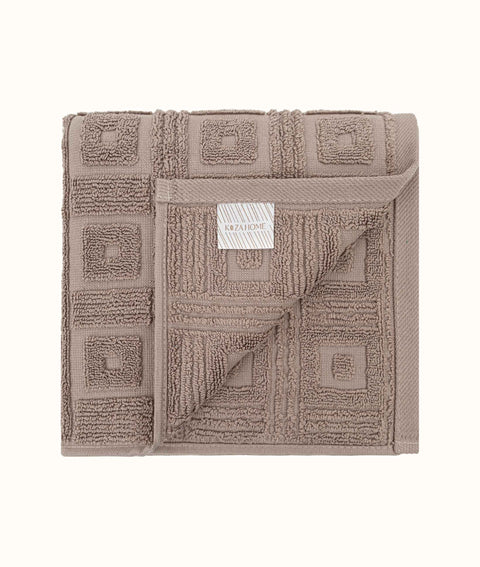 Koza Home Pydna 5-Piece Multicolored Face Towel 50x90 2268 50 x 90