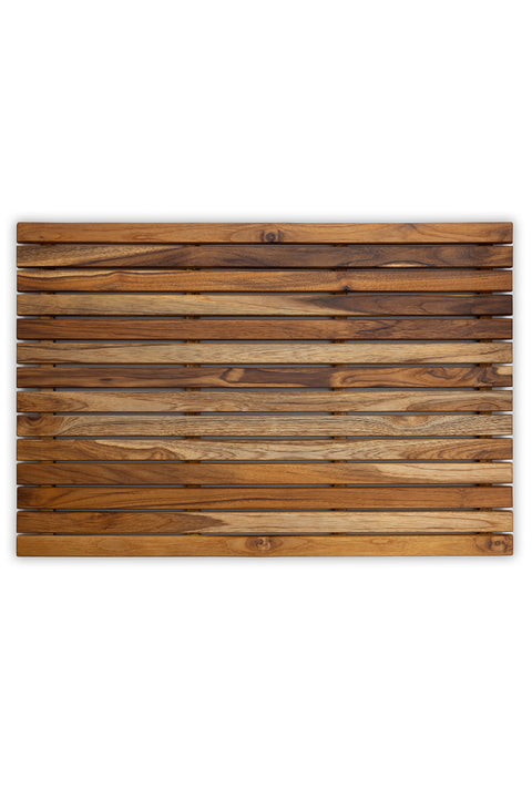 Koza Home Estera Teak Wood Bath Mat 60x90 9984 60 x 90