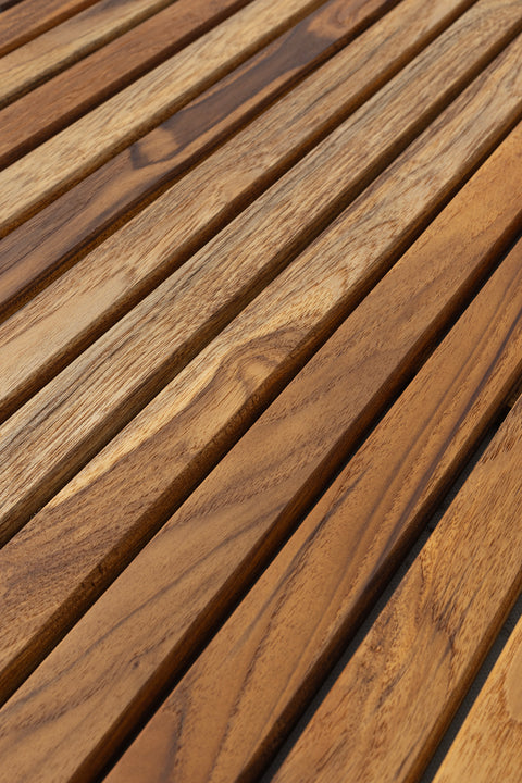 Koza Home Estera Teak Wood Bath Mat 60x90 9984 60 x 90