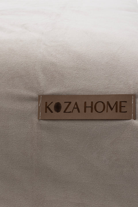 Koza Home Linda Mink Velvet Double Duvet Cover Set 200x220 4 Pillows 5008 200 x 220