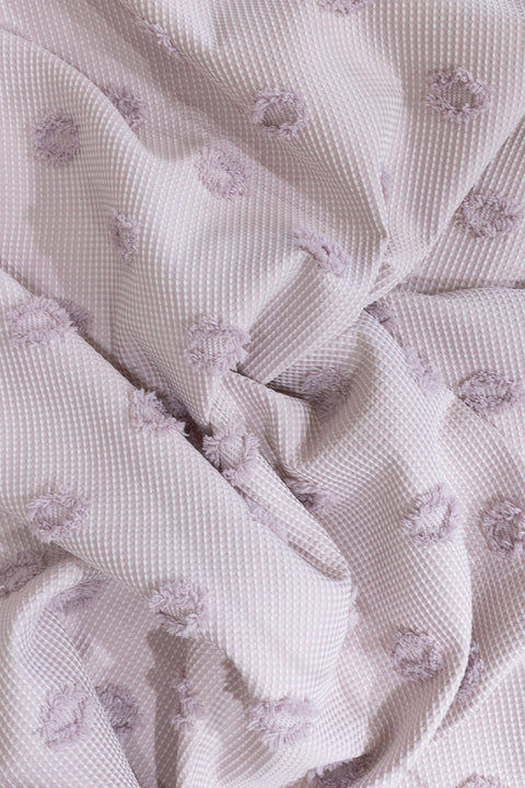 Koza Home Wanda Lilac Double Edge Tasseled Blanket 220x240 5025 220 x 240