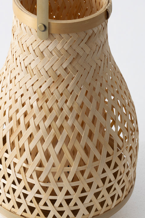 Koza Home Meander Bamboo Table Lamp 23x37 cm 4588 23x37