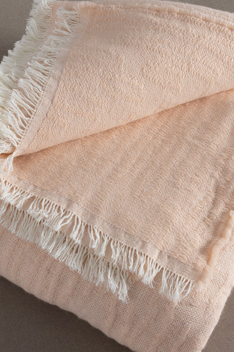 Koza Home Koza Lax Salmon Blanket 200x230Cm 9081 200 x 230