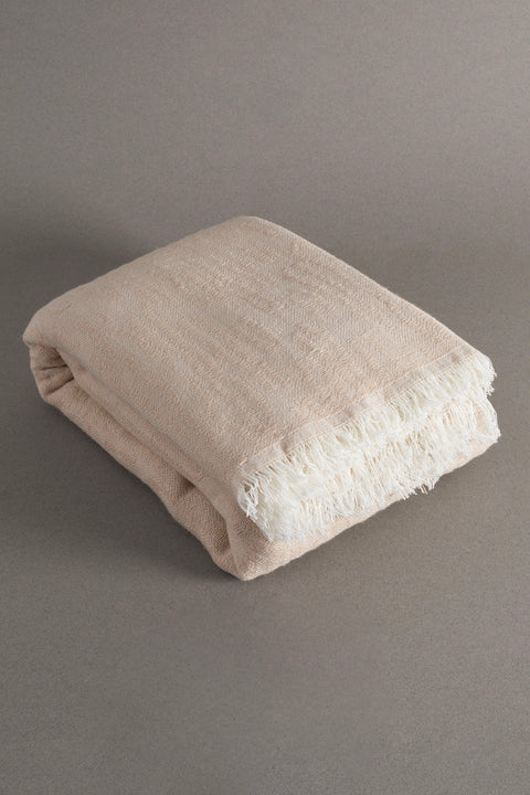 Koza Home Koza Lax Beige Blanket 200x230Cm 9081 200 x 230