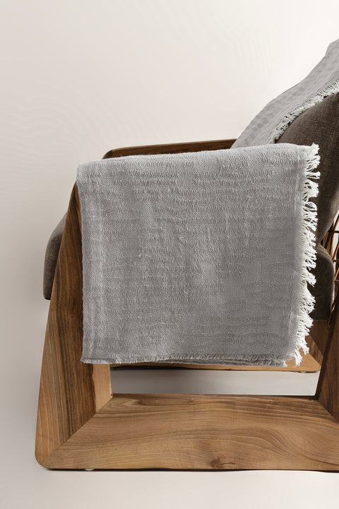 Koza Home Koza Lax Gray Blanket 200x230Cm 9081 200 x 230