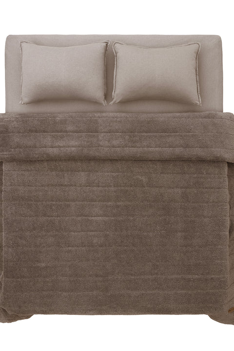 Koza Home Koza Lun Beige Bedspread Set Double 9083 230 x 240 230 x 240