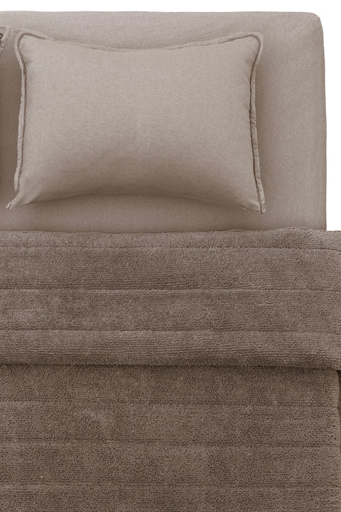 Koza Home Koza Lun Beige Bedspread Set Double 9083 230 x 240 230 x 240