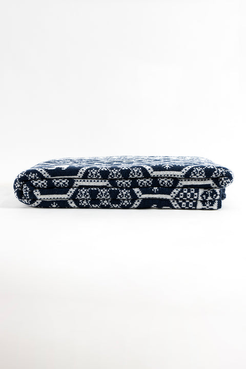 Koza Home Destino Blue New Year Christmas Patterned Tv Blanket 130x170 2022 130 x 170