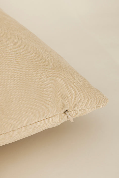 Koza Home Charm Santa Claus Punch Embroidery Beige Cushion 43X43 35251A 43 x 43