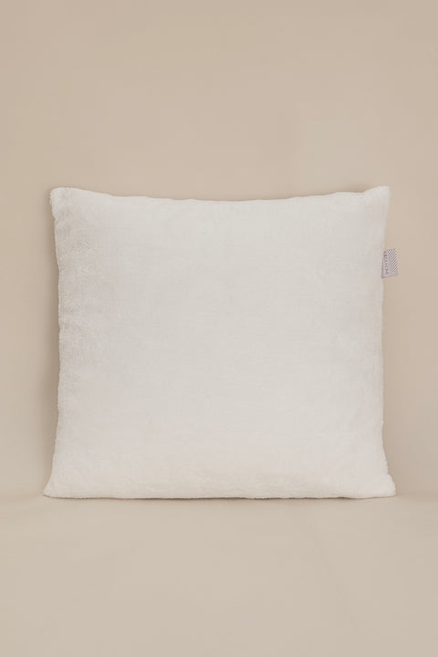 Koza Home Charm Candy Cane Embroidered Cream Cushion 45X45 35255A 45 x 45