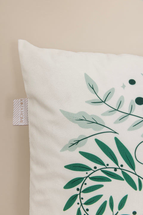 Koza Home Charm Tin Soldier Printed White Cushion 43X43 35264A 43 x 43