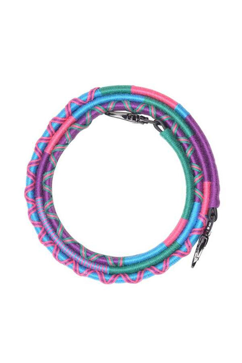 Ixtech Ix-06Mgl Magnolia Hand Knitted Flat Phone Strap Colorful