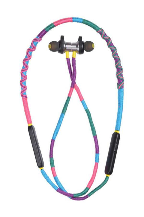 Ixtech Ix-E18-Mgl Wireless Neckband Headphones Magnolia Black