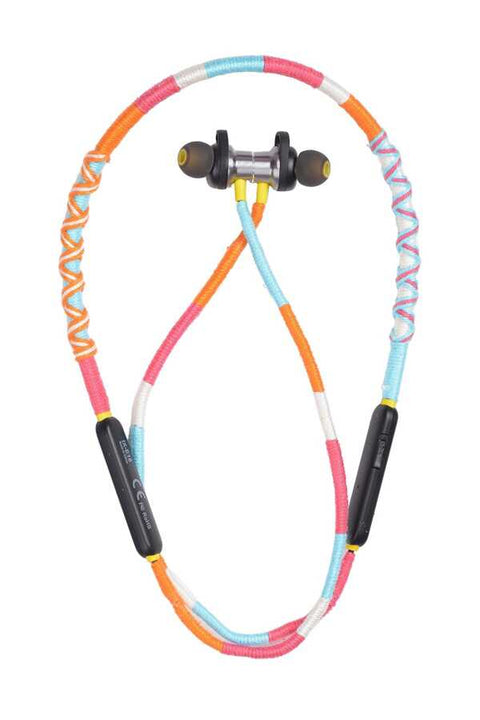 Ixtech Ix-E18-Jsm Wireless Neckband Headphones Jasmine Black